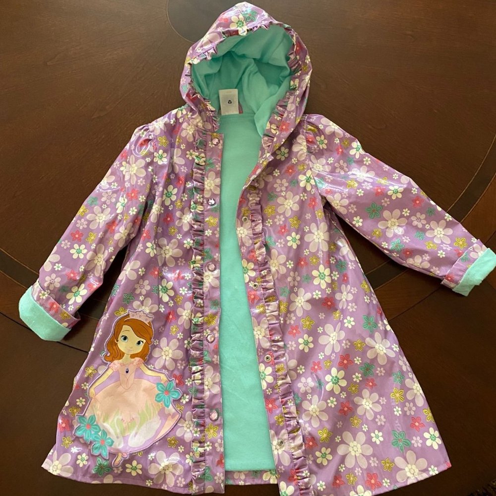 Disney Sofia The First Rain Coat